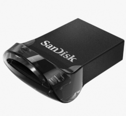 Sandisk Ultra Fit Usb 3.1 Flash Drive Cz430 256gb Usb3.1 Black Plug & Stay 5y Sdcz430-256g-g46