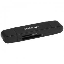 Startech Usb 3.0 Memory Card Reader For Sd And Microsd Cards Including Sdhc And Sdxc- Usb-c And
