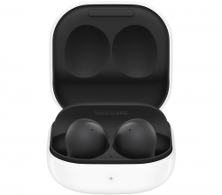 Samsung Galaxy Buds 2 Graphite, Active Noise Cancelling, SM-R177NZKAASA, Wireless Qi Charging, Sound by AKG