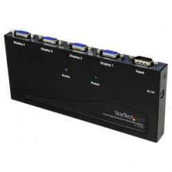Startech 4 Port High Resolution Vga Video Splitter - 350 Mhz St124pro
