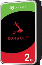 SEAGATE IRONWOLF NAS INTERNAL 3.5" SATA DRIVE, 2TB, 6GB/S, 5900RPM, 3YR WTY ST2000VN003