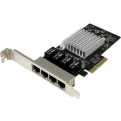 Startech 4-port Gigabit Ethernet Network Card - Pci Express, Intel I350 Nic - Quad Port Pcie Network