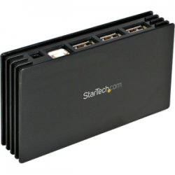 Startech 7 Port Compact Black Usb 2.0 Hub St7202usb
