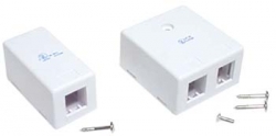 4cabling Single Keystone Surface Mount Box 016.008.0001