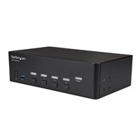 Startech 4 Port Hdmi Kvm Switch - 4K 30Hz - Dual Display Sv431Dhd4Ku