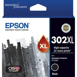 Epson 302xl Pigment Black Ink Claria Premium - Xp-6000 C13t01x192