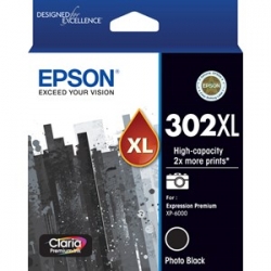 Epson 302xl Photo Black Ink Claria Premium - Xp-6000 C13t01y192