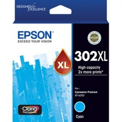 Epson 302xl Cyan Ink Claria Premium - Xp-6000 C13t01y292