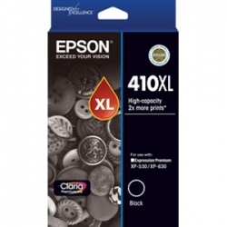 Epson 410xl High Capacity Claria Premium - Black Ink Cartridge (xp-530, Xp-630) C13t339192