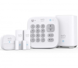 Eufy Security 5-in-1 Home Alarm 5-Pieces Kit T8990C21, Easy Setup, Instant Alerts