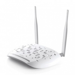 TP-Link 300MBPS WIRELESS-N USB VDSL/ADSL MODEM ROUTER, LAN(4),USB 2.0(1),ANT(3), TD-W9970