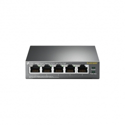 Tp-link Tl-sg1005p 5-port Gigabit Desktop Switch With 4-port Poe 63w 10gbps Backbound Bandwidth