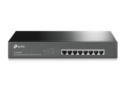 Tp-Link 8 Port Smart Desktop And Rackmount Switch Gbe(8) Poe+(8) 5Yr Wty Tl-Sg1008Mp