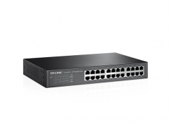 Tp-link Switch: 24-port Gigabit Desktop Rachmount 10/ 100/ 1000m Rj45 Ports, Metal Case Tl-sg1024d