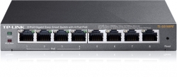 Tp-link Tl-sg108pe, 8-port Gigabit Easy Smart Switch With 4-ports Poe Tl-sg108pe