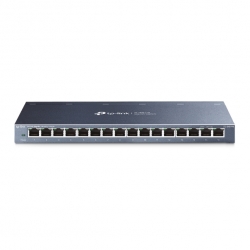 Tp-link 16 Port Unmanaged Desktop Switch Gbe(16) Steel Casing Black 3yr Wty Tl-sg116(un)