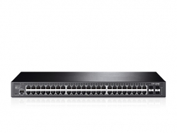 Tp-link Jetstream 48-port Gigabit L2 Managed Switch With 4 Sfp Slots T2600g-52ts (tl-sg3452) Tl-sg3452