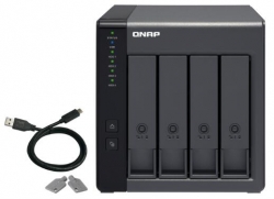 Qnap Tr-004 4 Bay Das(No Disk) Hardware Raid Expansion For Qnap Nas Win Mac Linux Device Tr-004