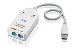 Aten USB To 2 Port Ps/2 Active Converter UC100KMA-AT
