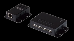 Aten 4-port Usb 2.0 Cat 5 Extender (up To 50m) Includes Power Adapter To Power The Remote Unit
