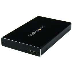 Startech Usb 3.0 Universal 2.5in Sata 3 Or Ide Hard Drive Enclosure With Uaspportable External