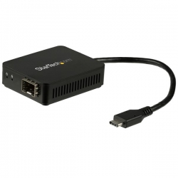 Startech Usb C To Fiber Optic Converter - Open Sfp - 1000base-sx/lx - Windows / Mac / Linux - Usb