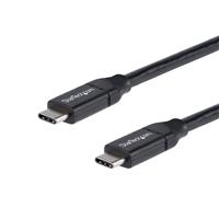 Startech Usb C To Usb C Cable - 3 Ft / 1M - Usb-If Certified - 5A Pd - Usb 2.0 - Usb Type C