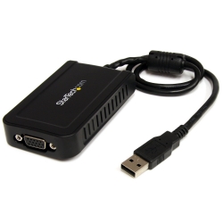 Startech Usb To Vga External Video Card Multi Monitor Adapter 1920x1200 - Usb To Vga External Graphics USB2VGAE3