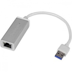 Startech Usb 3.0 To Gigabit Network Adapter - Silver - Sleek Aluminum Design For Macbook Chromebook