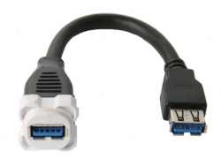 4cabling Usb 3.0 Wall Plate Insert Wpi298