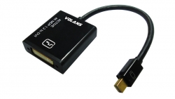 Volans Cable Adapter: Active Mini Displayport(m) To Dvi(f) Converter (v 1.2) With 4k Support Vl-amdpd