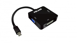 Volans Mini Displayport To Hdmi/ Dvi/ Vga Converter (v 1.1) (mdphdv) Vl-mdphdv