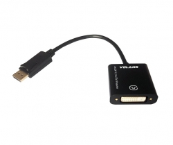 VOLANS Displayport Dp (m) To Dvi (f) Converter V1.2 4k Support 20cm (passive) Vl-pdpdv