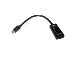 VOLANS Passive Mini Displayport Mdp To Hdmi Male To Female Converter (v1.2) With 4k Support Vl-pmdph