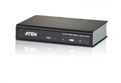Aten Video Splitter 2 Port Hdmi 4K Splitter 340MHz, Ultra Hd 4kx2k & 1080p Full Hd, Supports Dolby True Hd VS182A-AT-U