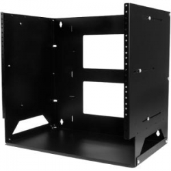 Startech Wall-mount Server Rack With Built-in Shelf - Solid Steel - 8u Wallshelf8u