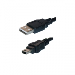 Wicked Wired 1m Type A To Mini 5pin Usb 2.0 Data Cable Ww-d-usb2minab1m