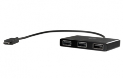 Hp Usb-c To Usb-a Hub Z6a00aa