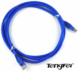 Tenda 5m Cat 6 10/100/1000 Network Cable Rj45m To Rj45m Tfc1020-5l Blue