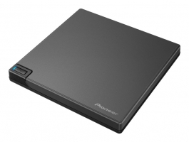 Bd Writer Pioneer BDR-XD08TB USB Type-C External Slim Portable Blu-Ray/DVD/CD Writer