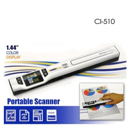 Digitalk Portable Handheld A4 1050dpi Photo & Document Scanner (ci-510 ...