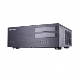 SilverStone Black Grandia Series GD08 HTPC Chassis (USB3) SST-GD08