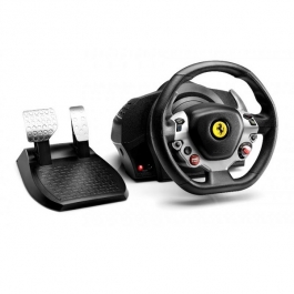 Xbox　Oneハード　TX Racing Wheel Ferrari 458 Italia Edition(状態：内箱・クイックリリースコネクタ欠品、箱・説明書状態難) Amazon.com: Thrustmaster TX Racing Wheel Ferrari 458 Italia