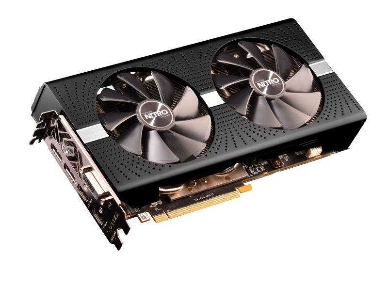 Sapphire Nitro Amd Radeon Rx 590 8G Gddr5 Dual Hdmi Dvi D Dual Dp W Bp Oc Uefi 1560Mhz 2100Mhz