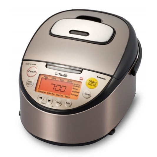 Tiger 10 Cup Ih Induction Heating Rice Cooker (Made In Japan) Jkt-S18A ...