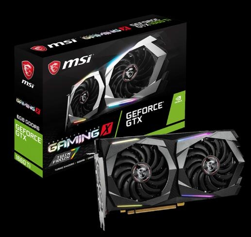 Msi Geforce Gtx 1660 Ti Directx 12 Gtx 1660 Ti Gaming X 6G 6Gb 192 Bit