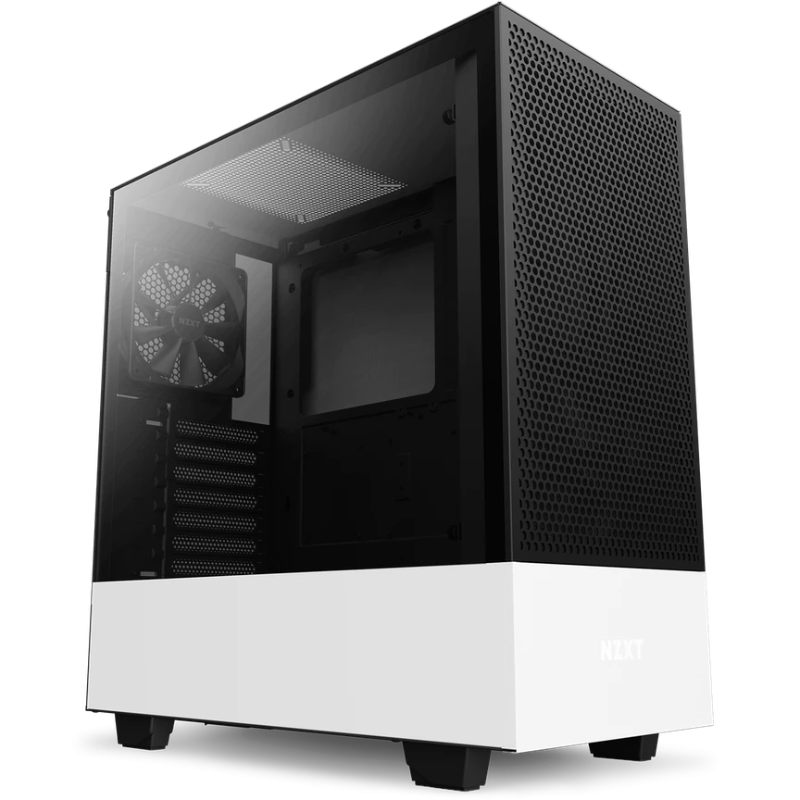 NZXT Mid-Tower Case: H510 Flow Computer Case ATX, Mini ITX