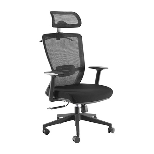 Brateck Ergonomic Mesh Office Chair with Headrest (64x45x110120cm) Up