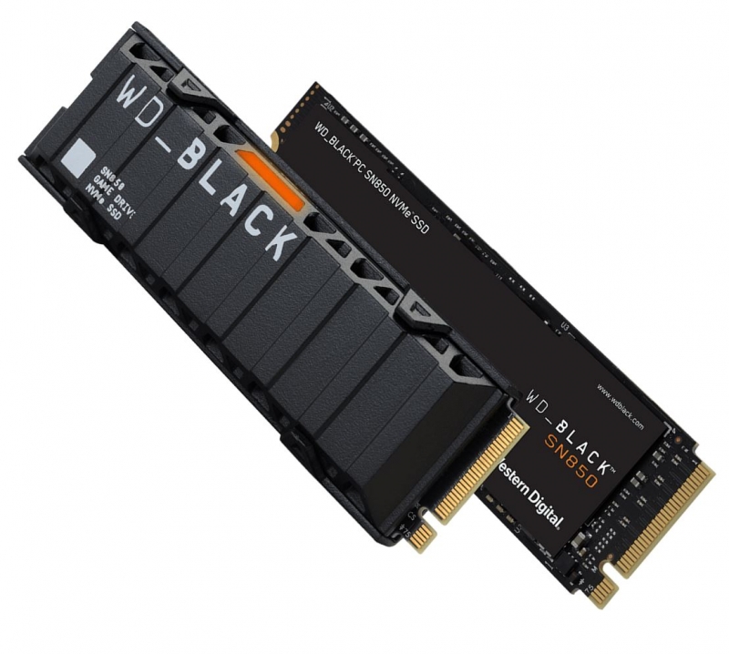 Western Digital WD BLACK SN850 NVMe M.2 2280 1TB PCI-Express 4.0 x4 3D