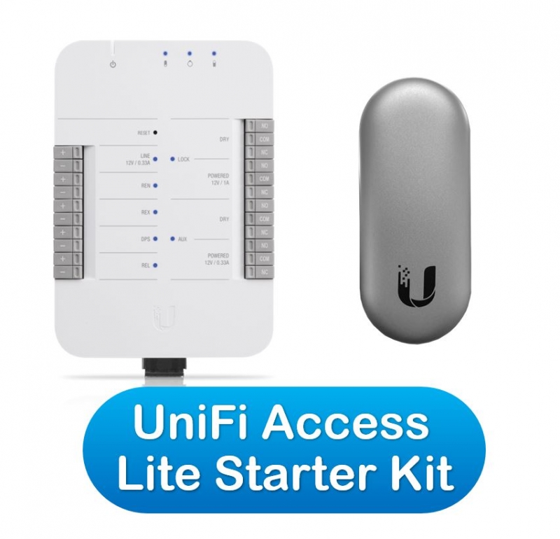 Ubiquiti UniFi Access Hub W/ UALite Bundle Single Door Entry